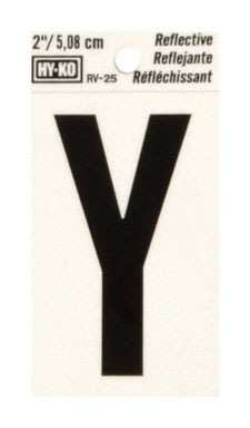 LETTER"Y"REFLECT 2"VINYL