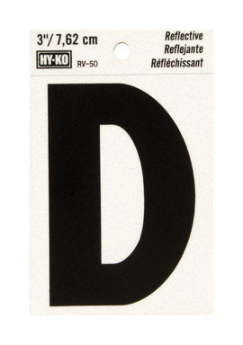 LETTER"D"REFLECT 3"VINYL