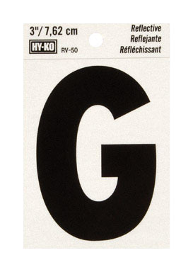 LETTER"G"REFLECT 3"VINYL