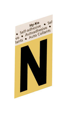 LETTER"N"GOLD 1-1/2"ALUM