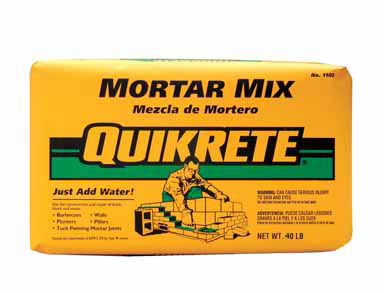 MORTAR MIX 40# QUIKRETE