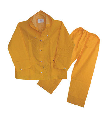 RAINSUIT-YELLOW 2PC MED