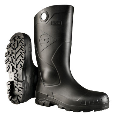 Dunlop Chesapeake Men's Waterproof Boots Size 8 Black 1 pair
