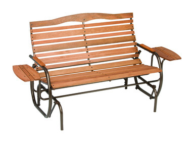 BENCH W/TRAY CNTRYGDN