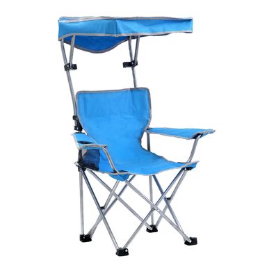 Blue Canopy Kid's Folding Chair
