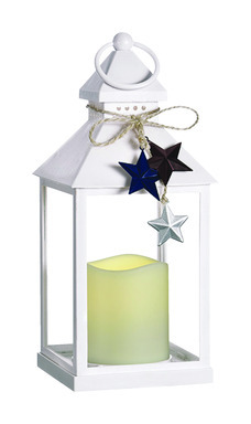 STAR LANTERN LED WHITE