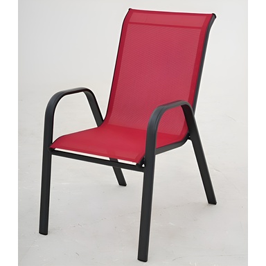 CHAIR SLING STACKBLE RED