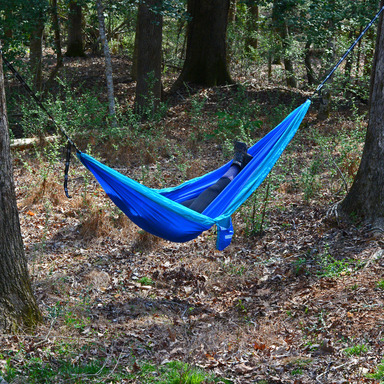 HAMMOCK NYLON BLU 10'