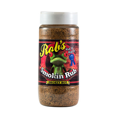 BBQ RUB SMKY HOT 11.7OZ