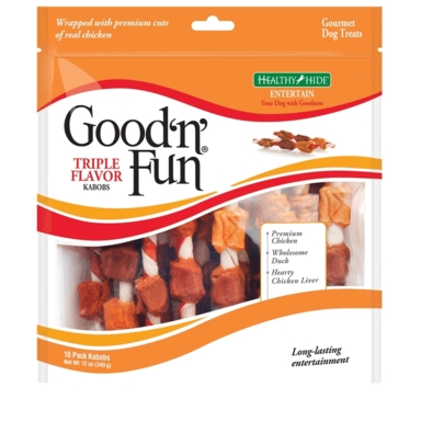 RAWHIDE TWISTS 18PK CHIC