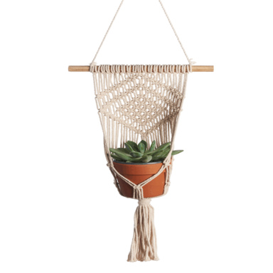 Macrame Hanger Planter 33"
