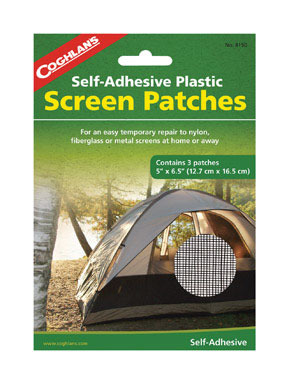 TENT SCREEN PATCH 5X6.5"