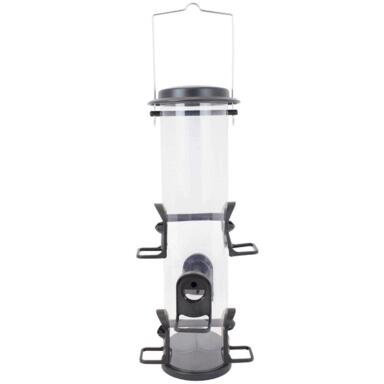 2-in-1 Tube Bird Feeder