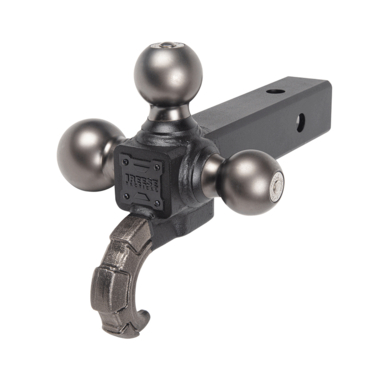 TRI-BALL MOUNT 8"L BLK
