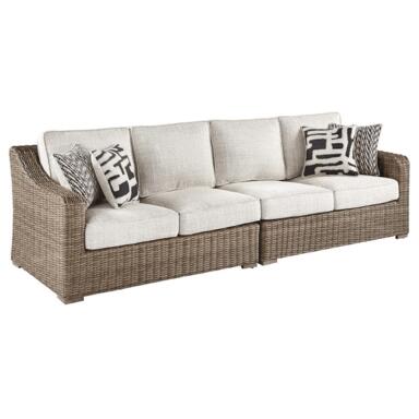LOVESEAT BRWN RLXR 36.5"