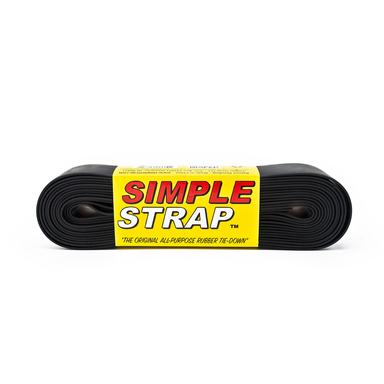 SIMPLE STRAP TIEDWN BLK