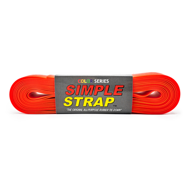 SIMPLE STRAP TIEDWN RED