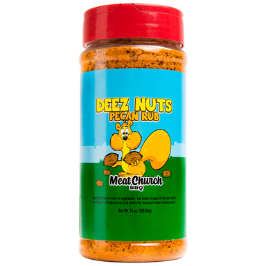 14OZ Deez Nuts Pecan Season Rub