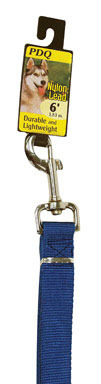 LEAD PET NYL 1X72 BLUE