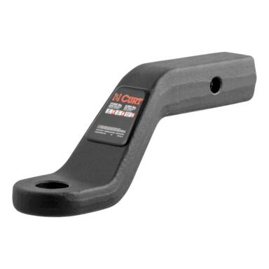 BALL MOUNT BLACK 4"DROP