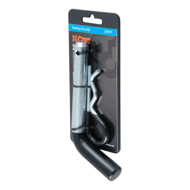 HITCH PIN&CLIP STL BK/SV