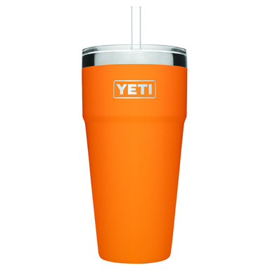 STRAW CUP 26 OZ ORANGE