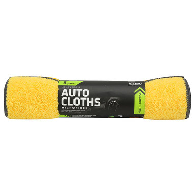 AUTO CLEANING CLOTH 3PK