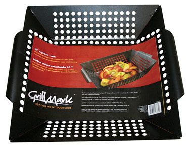 GRILL TOPPER WOK 12"X12"