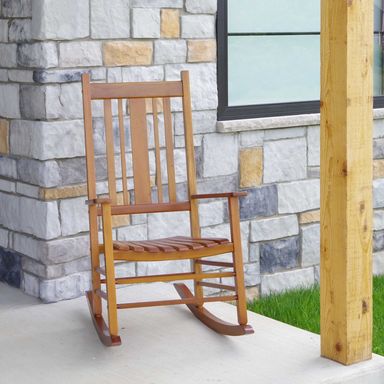 RCKING CHAIR NATURL WOOD