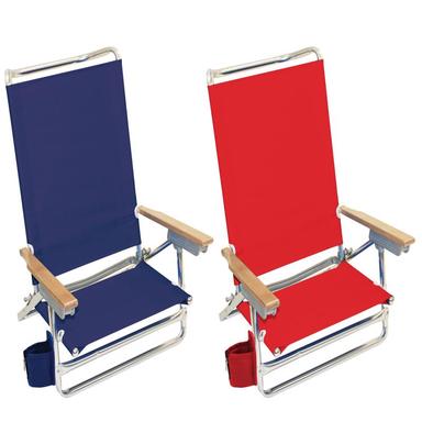5-Pos Asst Beach Folding Chair
