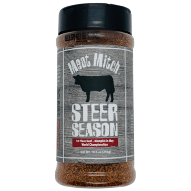 BBQ RUB STEER SEA 10.5OZ