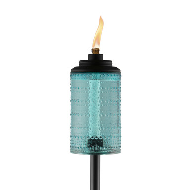 GARDEN TORCH BLUE 68"H