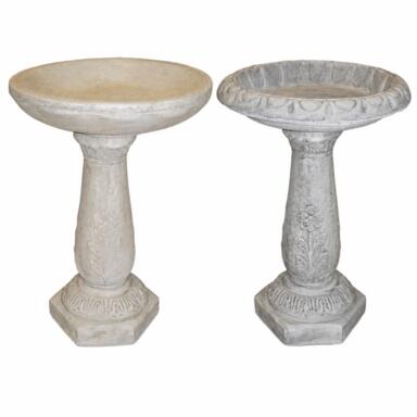 BIRDBATH CONCRETE 23"H