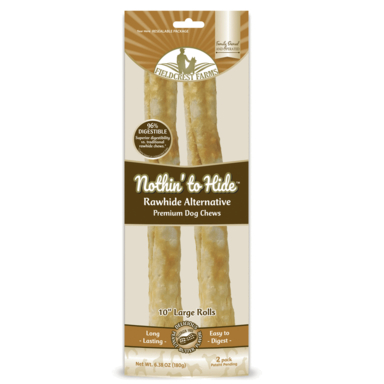 6.38OZ 10" PB DOG CHEWS 2PK