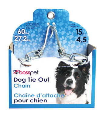 CHAIN TIE OUT 3.4MMX15'