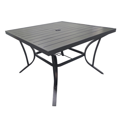 DINING TABLE SQR BLK 44"