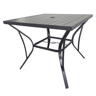 DINING TABL SQR BLK 44"