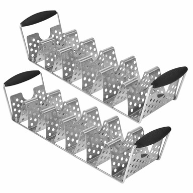2PK Stainless Steel Taco Tray