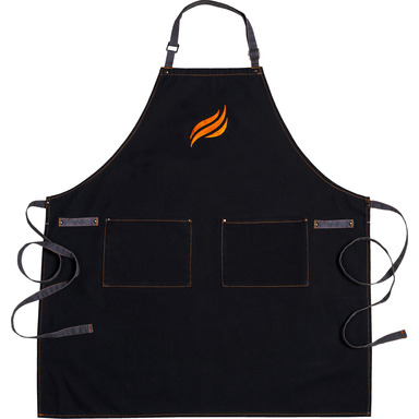 APRON CRD COTTON BLACK