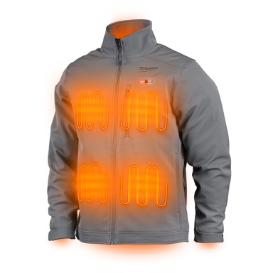 HEATED JACKET KIT GRY S