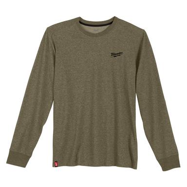 TEE SHIRT WRK GRN LS XXL