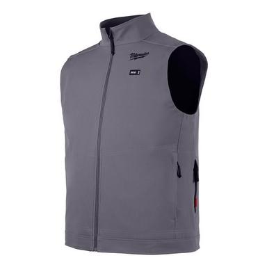 HEATED VEST KIT GRY XXL