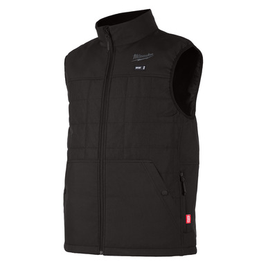 HEATED VEST POLY BLK S