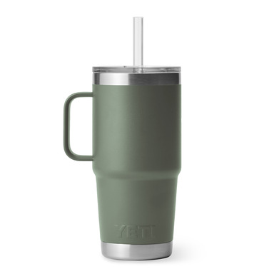 YETI 25OZ Camp Green Straw Mug
