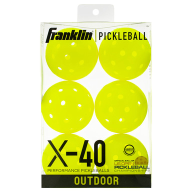 PICKLEBALLS YLW 2.9" 6PK