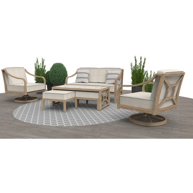 LOVESEAT BRIGGS 6PC