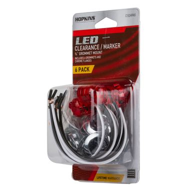 LED LGHT MOUNTG RND RED