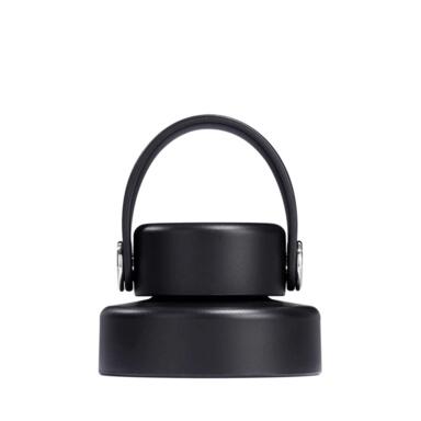 BOTLE CUP PLST BLK 1.75"
