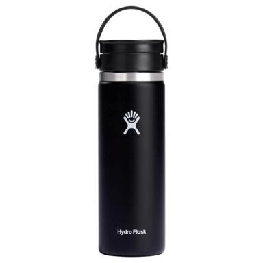 INSULATED BOTTL BLK 20OZ