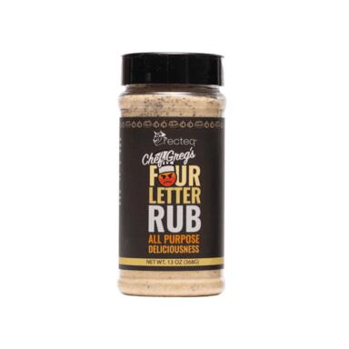 BBQ RUB 4 LETTER 13OZ